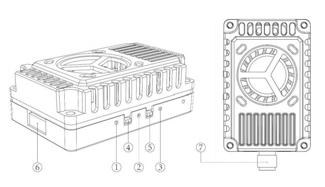10W Hochleistung 3.3G VTX UAV Videotransmitter 3.3Ghz FPV VTX Unterstützung IRC Tramp Protokoll RC Drohne 0