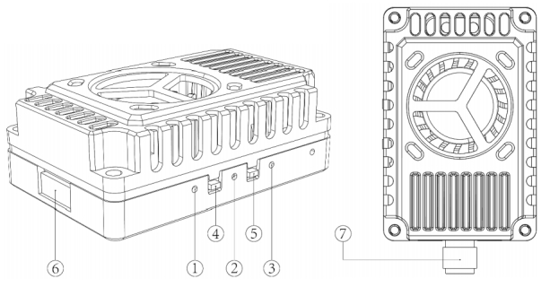 1.2G 4W UAV Video-Sender 1.2Ghz FPV Langstrecken-Video-Verbindung mit 9 Kanälen Unterstützung IRC Tramp 0