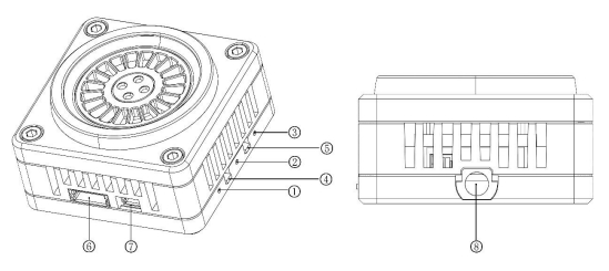 Hochleistungs-5W-VTX 1,2G-Drohnen-Video-Sender FPV-Bildübertragung 9CH 25mW 5000mW FPV VTX 0