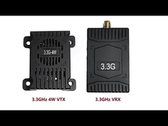 3.3Ghz FPV VTX 4W Langstrecken-Videoübertrager für Drohnen-Videoverbindung DC 12V-36V