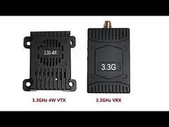 3.3Ghz FPV VTX 4W Langstrecken-Videoübertrager für Drohnen-Videoverbindung DC 12V-36V