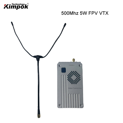 50-60 km Drohnen-Video-Sender 500MHz 5W drahtloser Video-Sender