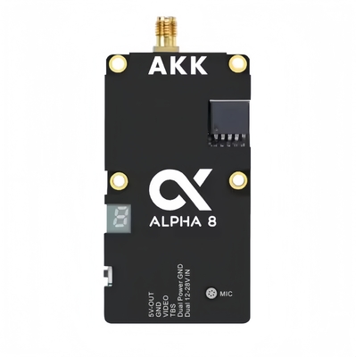 8W5.8GHz-6.0GHzAnalog VideoübertragerUltimate FPV-Lösung für Drohnen