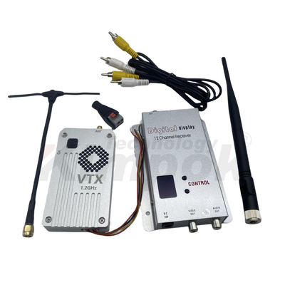 1.2G 5W drahtloser Video-Sender und -Empfänger 1.2Ghz VTX VRX 1080-1360M FPV Video-Langstreckenübertragung