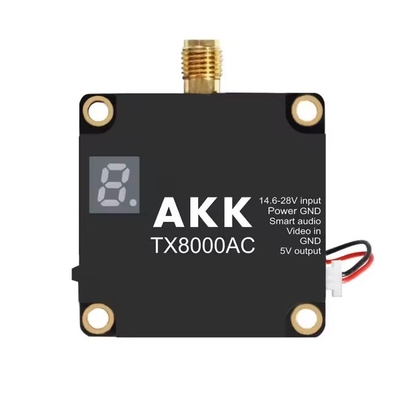 AKK 8W VTX 5.8G 8W drahtloser Videotransmitter 8000mW FPV VTX Unterstützung von Smart Audio für RC-Drohnen FPV-Rennen