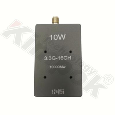 10W Hochleistung 3.3G VTX UAV Videotransmitter 3.3Ghz FPV VTX Unterstützung IRC Tramp Protokoll RC Drohne