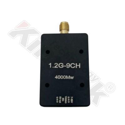 FPV VTX 1.2G 4W drahtloser Videotransmitter 1.2Ghz 25mW 2000mW 4000mW einstellbarer VTX