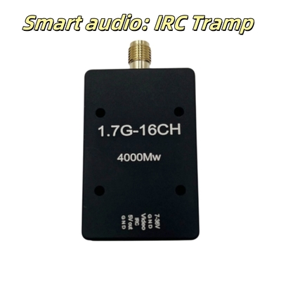 4W 1.7G 8 CH Ultra-Light FPV-Sender Gewicht 25.85g Hochleistung 1.7Ghz VTX Niedrigverzögerung für Renndrohnen