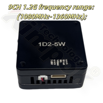 5W 1,2GHz FPV-Videotransmitter mit IRC-Tramp-Protokoll