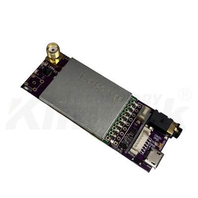 3.3G Wireless Videoübertragung Empfänger 12,5g Ultraleichtes Design 7-36V Weitspannungs-Stromversorgung FPV-Modellflugzeugspezifisch