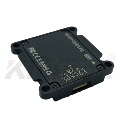 4,9 GHz  5,8 GHz Dualband 2,5W UAV-Videosender mit 20 km Reichweite