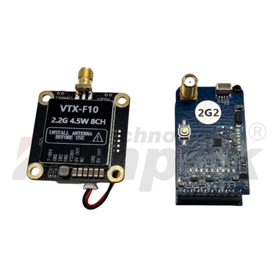 2.2 GHz Drohnen-Simulations-Transceiver-Combo 4,5 Watt Langstrecken-Wireless-Videosystem